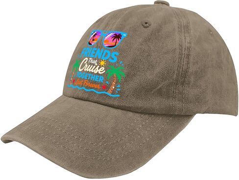 Friends That Cruises Togethers Last-Forever Hats for Men Classic Washed in Kuwait