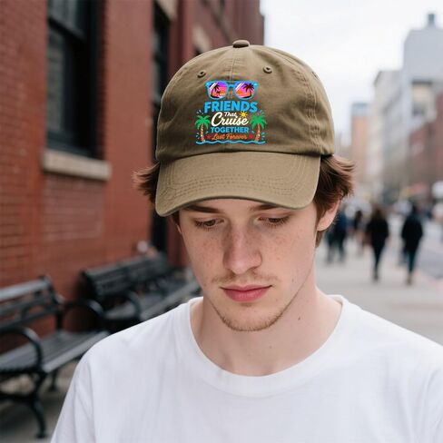 Friends That Cruises Togethers Last-Forever Hats for Men Classic Washed in Kuwait