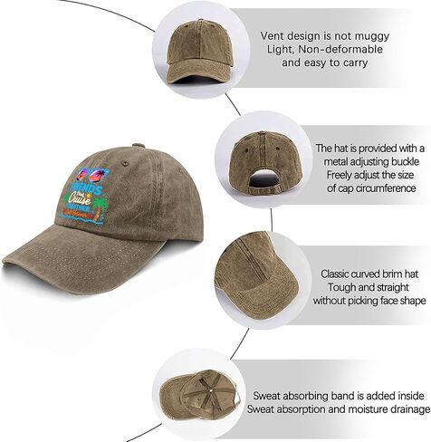 Friends That Cruises Togethers Last-Forever Hats for Men Classic Washed in Kuwait