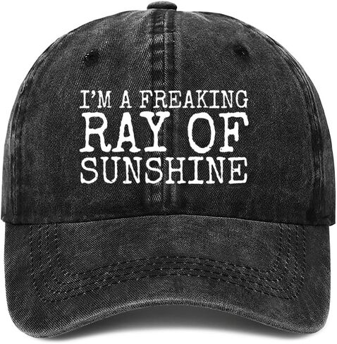 I’M A Freaking RAY of Sunshine Hat for Men Baseball CapCool Hat in Saudi Arabia