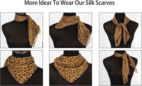 Womens Soft Lightweight 27'' Peachblossom Print Fashion HeadScarf Neck Hair Small Square Scarf in Saudi Arabia