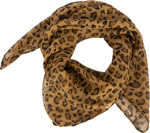 Womens Soft Lightweight 27'' Peachblossom Print Fashion HeadScarf Neck Hair Small Square Scarf in Saudi Arabia