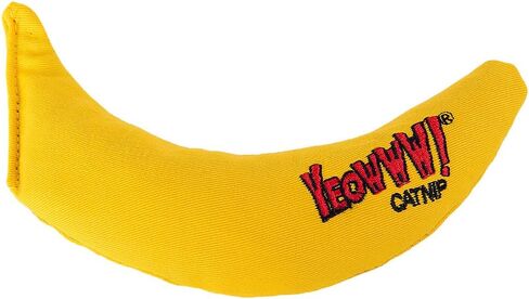 Yeowww! Catnip Toy, Yellow Banana in Kuwait