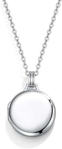 YOUFENG Love Heart Locket 14K مملوءة بالذهب دائرة بيضاوية مستطيلة المناجد التي تحمل الصور قلادة للنساء in Kuwait