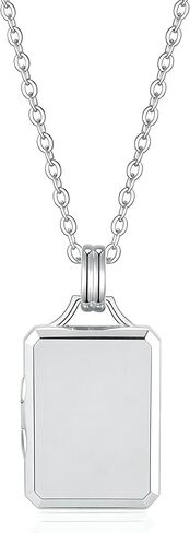 YOUFENG Love Heart Locket 14K مملوءة بالذهب دائرة بيضاوية مستطيلة المناجد التي تحمل الصور قلادة للنساء in Kuwait