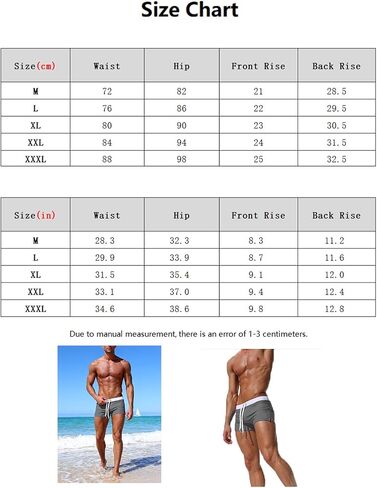Fashion Mens Swim Trunks Quick Dry Board Shorts for Men Elastic Drawstring Tight Fit Athletic Workout Beach Summer Outdoors in Kuwait