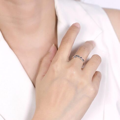 Boma Jewelry Sterling Silver Peace Script Ring in Saudi Arabia