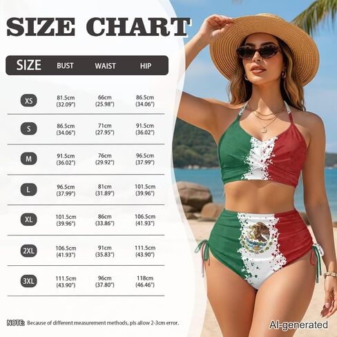 Womens 2 Piece Swimsuit Bathing Suit Cross Straps Top High Waisted Tommy Control Bottom Bikini Set for Board Surf in Kuwait