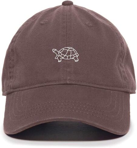 Turtle Baseball Cap Embroidered Cotton Adjustable Dad Hat in Kuwait