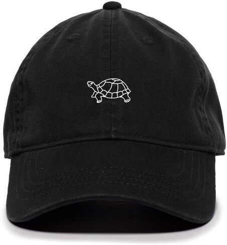 Turtle Baseball Cap Embroidered Cotton Adjustable Dad Hat in Kuwait