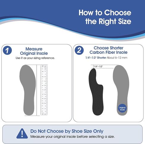 1 Pair Morton's Extension Orthotic – 1.5mm Carbon Fiber Insoles for Hallux Rigidus/Limitus, Turf Toe, Morton's Toe – Post-Op Shoe Alternative(US M 6-6.5 / W 7-7.5 - 235 mm) in Saudi Arabia