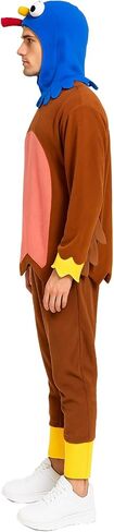 EraSpooky Turkey Costume for Adults Thanksgiving Party Outfit Funny Animal Costume in Kuwait
