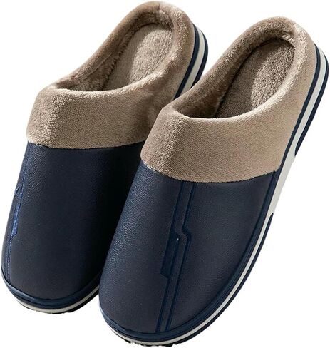 Lady House Shoesmen Autumn Winter Warm Cotton Slippers Home Bedroom Casual House Indoor Shoes in Saudi Arabia