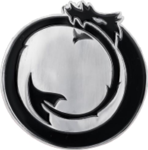 Tzimisce Clan Pin – Vampire: the Masquerade - 2-Inch Engraved & Enameled 3D Design, Silver Finish in Saudi Arabia