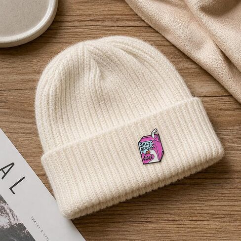 Funny Silly Goose Juice Enamel Pin - Humorous Purple Juice Box Pins Brooch for Backpacks, Jackets, Hats. Animal Duck Juice Button Brooches Gift for Friends and Family in Saudi Arabia
