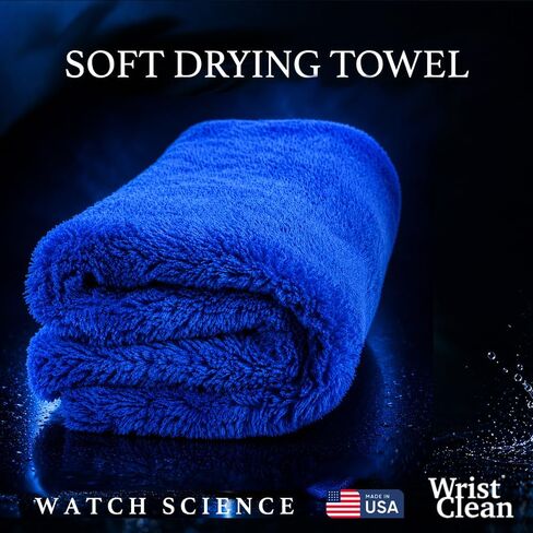 Basic Watch Cleaning Kit | Science Formulation for Safe & Gentle Cleaning | (1x) Watch Cleaner Foam 100ML, (1x) Drying Towel 11.5" x 11.5", (1x) Microfiber Pouch | USA Made (3 piece Set) | Rejuvenates Your Watch and Maintains Your Investment in Saudi Arabia