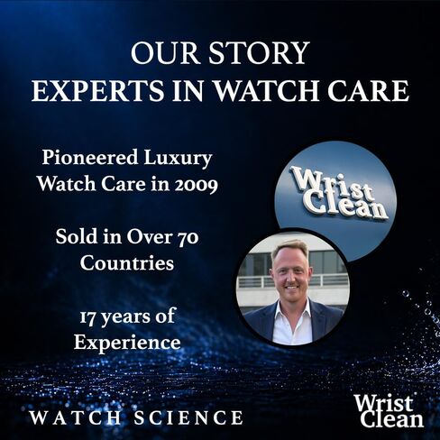 Basic Watch Cleaning Kit | Science Formulation for Safe & Gentle Cleaning | (1x) Watch Cleaner Foam 100ML, (1x) Drying Towel 11.5" x 11.5", (1x) Microfiber Pouch | USA Made (3 piece Set) | Rejuvenates Your Watch and Maintains Your Investment in Saudi Arabia