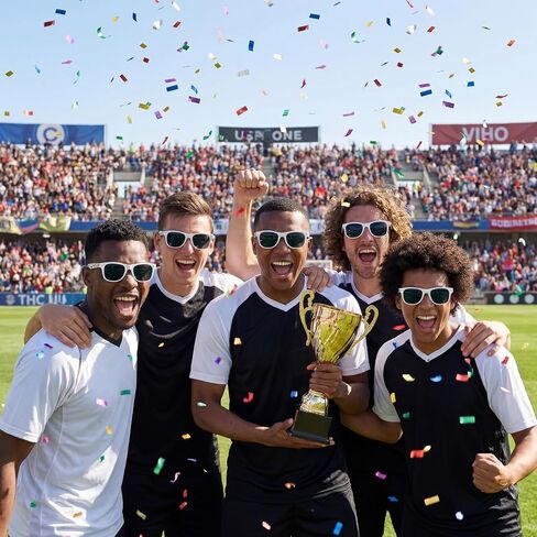 15Pack Soccer Sunglasses Bulk Football Party Favors Sports Glasses for Team Gifts Birthday Goodie Bag Rewards Game Day Events in Saudi Arabia