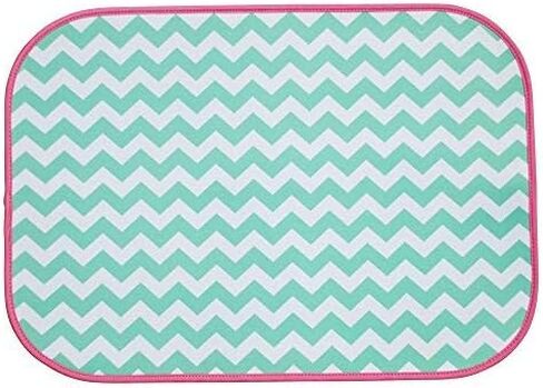 Swimsuit Saver Roll‑Up Neoprene Mat – 22″ × 15.55″ Double‑Sided Pool & Beach Seat Pad, Lightweight, Machine‑Washable, “Chevron and Circles" Design in Kuwait