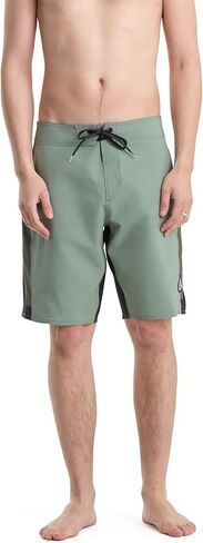 Volcom Men's 20" Mod-Tech Board Shorts- Stretch, UPF 50+ Sun Protection, Quick-Dry Swim Bottoms, Olivine, 31 in Kuwait