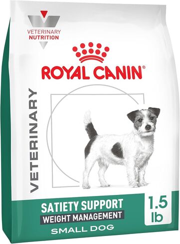 Royal Canin Veterinary Diet Canine Satiety Support Weight Management Small Dog Dry Dog Food, 1.5 lb in Kuwait