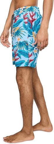 Hurley Men's Phantom-Eco Block Party 18" Boardshorts, Tahitian Teal, 34 in Saudi Arabia