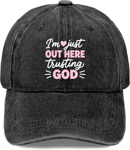 قبعة I'm Just Out Here Trusting God Hats Garde للرجال in Kuwait
