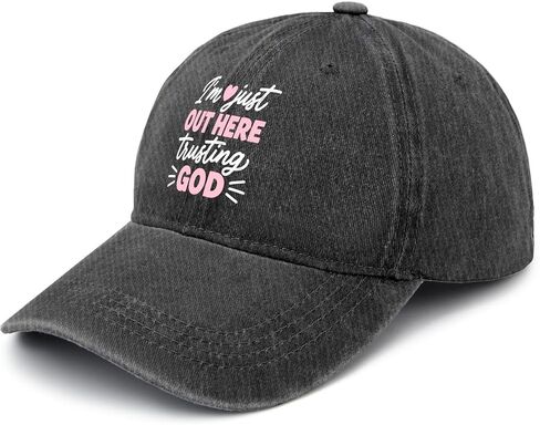 قبعة I'm Just Out Here Trusting God Hats Garde للرجال in Kuwait