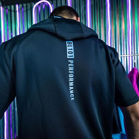 Baseball Lifestyle 101 BSBL-SZN Short Sleeve Hoodie V3 - Adult Sizes S - XL in Saudi Arabia
