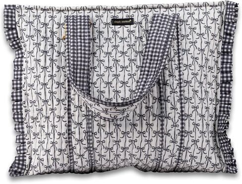 Simply Southern Quilted Lightweight Tote Bag, Patterned Fabric Dual Handles in Kuwait