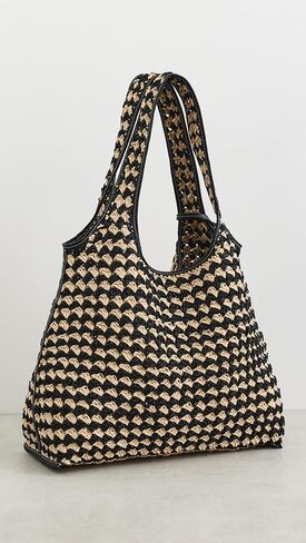 3.1 Phillip Lim Women's Crochet Raffia Market Tote in Saudi Arabia