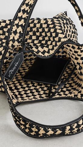3.1 Phillip Lim Women's Crochet Raffia Market Tote in Saudi Arabia