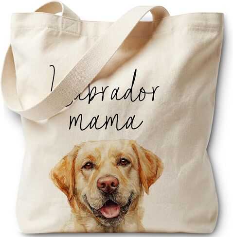Pets Lover Gifts Tote Bag, Dog Mama Canvas Tote Bag for Women, Canvas Bag for Women in Saudi Arabia