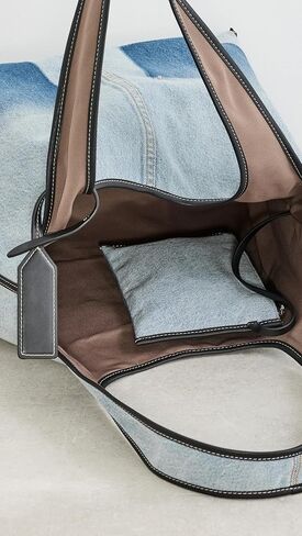 3.1 Phillip Lim Women's Denim Ghost Patch Market Tote in Saudi Arabia