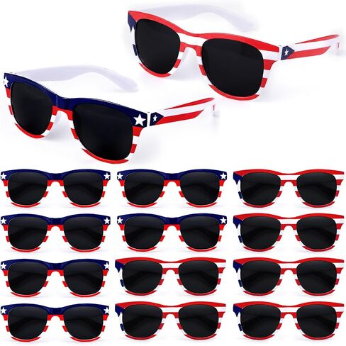 Puerto Rico Sunglasses Bulk Puerto Rico Souvenir Party Favor Decoration Red White Blue Accessory Rican Decorations in Saudi Arabia