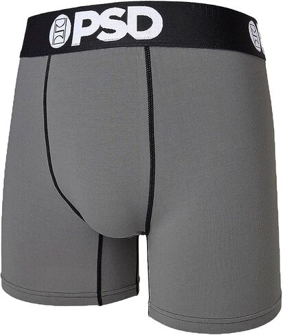 PSD Mens Boxer Briefs - Snapped, 7 Inch Inseam, Moisture-Wicking, 4-Way Stretch, Boxer Briefs for Men Pack in Saudi Arabia