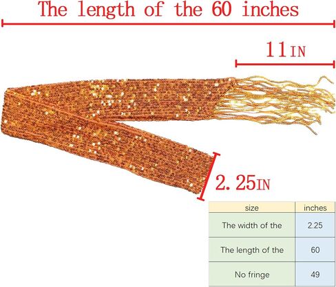 Small scarf with fashionable sequins for decoration in Saudi Arabia