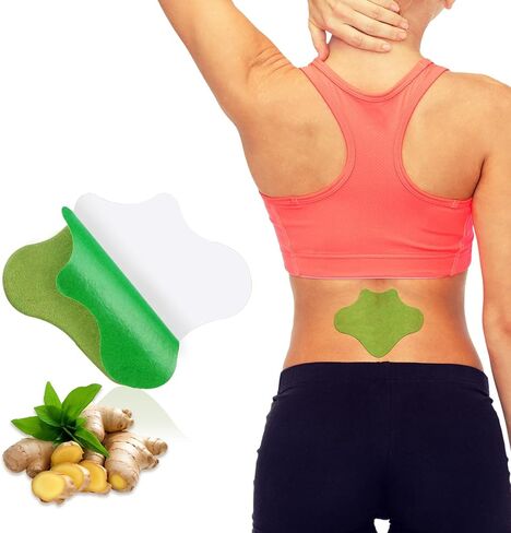ishancare Back Pain Patches, 48 Count Heat Patches, 8 Hour Long Lasting Deep Hot Soothing for Knee, Back, Neck, Shoulder, Muscle Soreness with Natural Warming Herbal Plaster (2 Pack) in Saudi Arabia