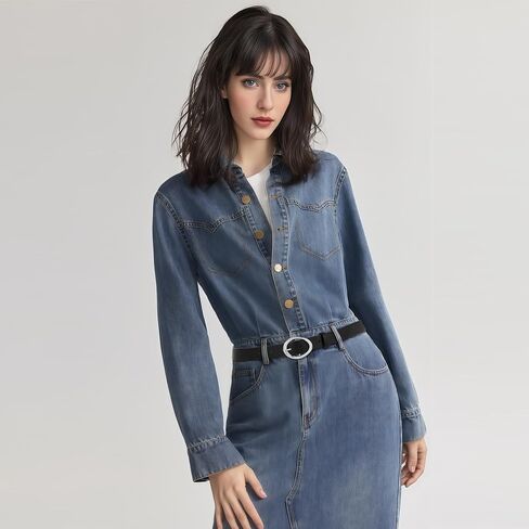 Women Faux Leather Belt for Jeans Pants Ladies Casual Waist Belts Fashion Women Belt with Gold/Silver Buckle in Saudi Arabia