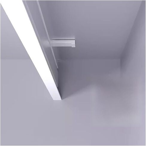 Aluminum Cornice Board for Drapery, Ceiling Mount CurtainPelmet Panel, Blackout CurtainBox, Stylish Home Decor for Living Room, White, 330cm (10.8ft) in Saudi Arabia