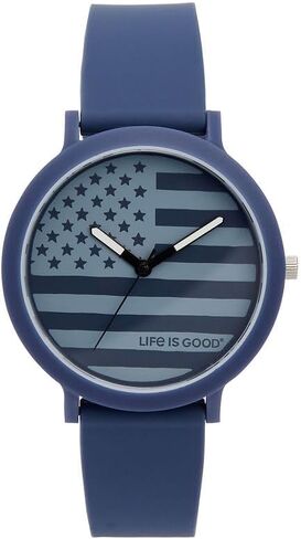 ساعة Speidel Life is Good مقاس 40 مم، حزام سيليكون مريح، حافظة خفيفة الوزن غير لامعة، قرص سهل القراءة مع تصميمات رسومية ممتعة، ساعة كاجوال للاستخدام اليومي in Kuwait