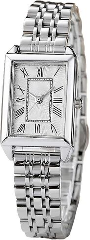 Luxury Gold Watches for Women Vintage Rectangular Bracelet Watch Roman Numeral dial Analog Quartz Watches in Saudi Arabia
