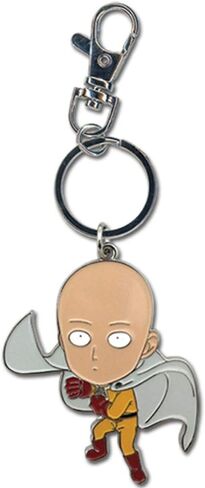 Great Eastern Entertainment One Punch Man S2 - Saitama Wind Up Metal Keychain in Kuwait