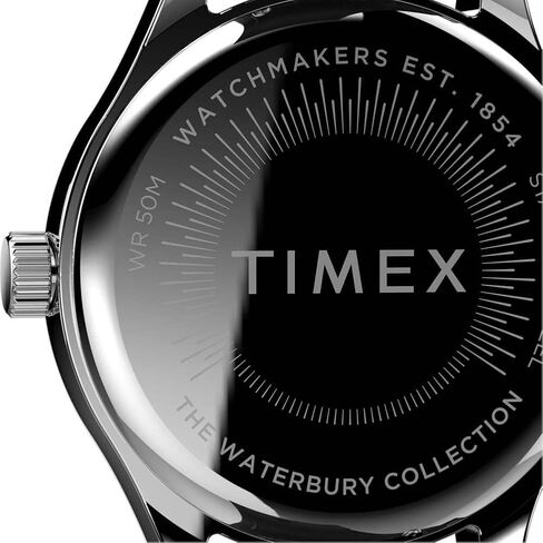 Timex 34 mm Waterbury Traditional Leather Strap Watch in Kuwait