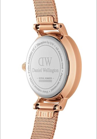 Daniel Wellington Petite Unitone 28mm Women's Watch, Stainless Steel (316L) Rose Gold Watch for Women in Kuwait
