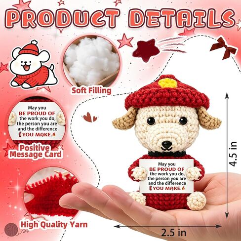 Firefighter Gifts for Men Firefighter Dog Stuffed Animal Fireman Gifts for Husband Boyfriend Birthday Graduation Thank You Retirement Keepsake Fire Fighter Stuff Office Decor in Saudi Arabia