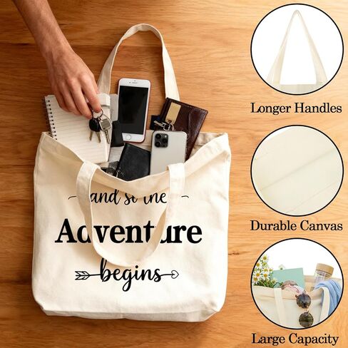 Funny Graduation Canvas Tote Bag College Masters Phd Graduation Gift Graduates Gifts Congrats Grad Gifts in Saudi Arabia