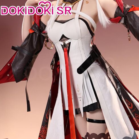 KIRA KIRA Changli Cosplay Doki-SR Game Wuthering Waves Changli Cosplay Costume for Halloween Plus Size in Kuwait
