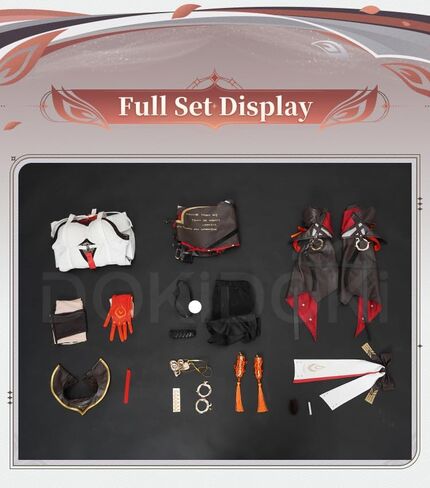 KIRA KIRA Changli Cosplay Doki-SR Game Wuthering Waves Changli Cosplay Costume for Halloween Plus Size in Kuwait