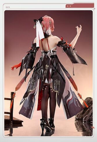 KIRA KIRA Changli Cosplay Doki-SR Game Wuthering Waves Changli Cosplay Costume for Halloween Plus Size in Kuwait